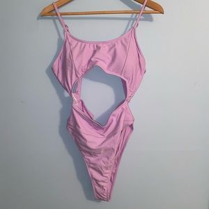 One piece Monokini swimsuit